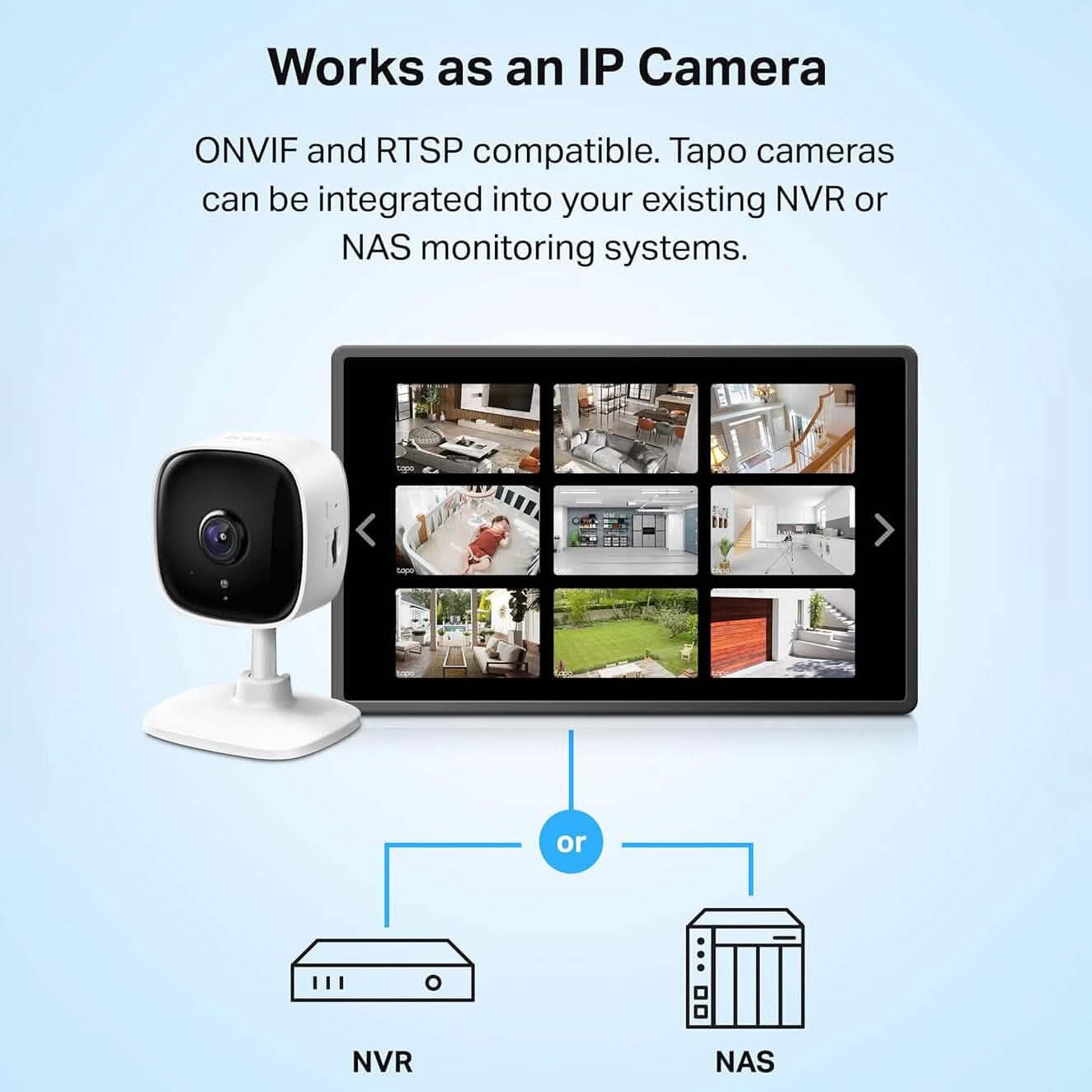 TP-Link Tapo 1080P Indoor Security Camera for Baby Monitor Baby - DailySale