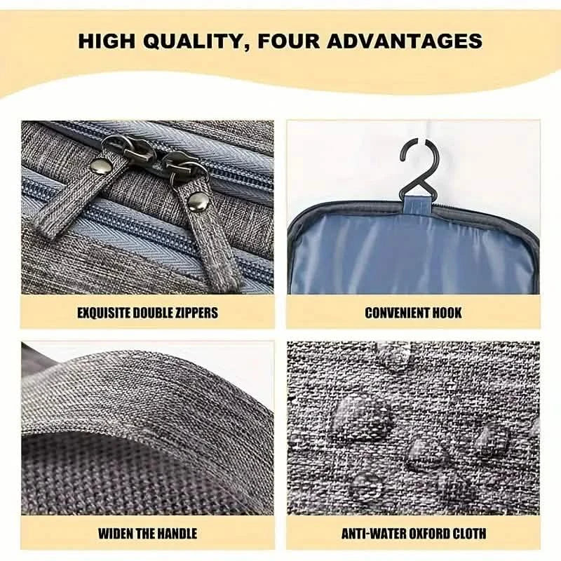 Travel Wash Bag with Hanging Hook Bags & Travel - DailySale