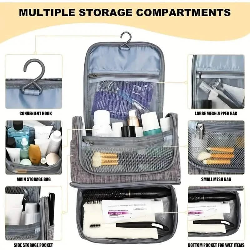 Travel Wash Bag with Hanging Hook Bags & Travel - DailySale