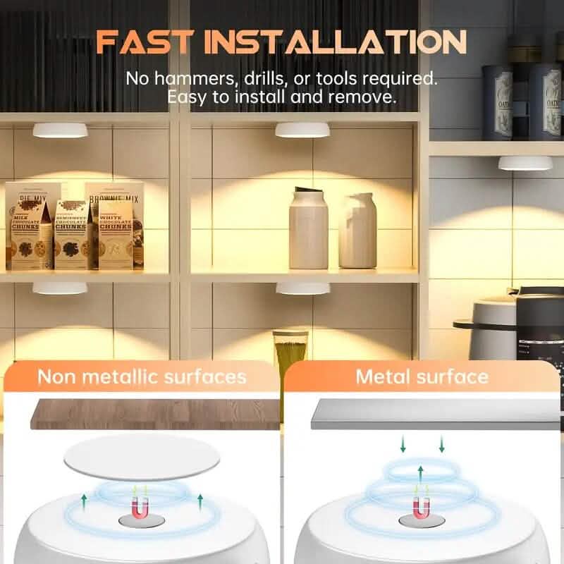 Tricolor Wireless Motion Sensor Night Light Indoor Lighting - DailySale