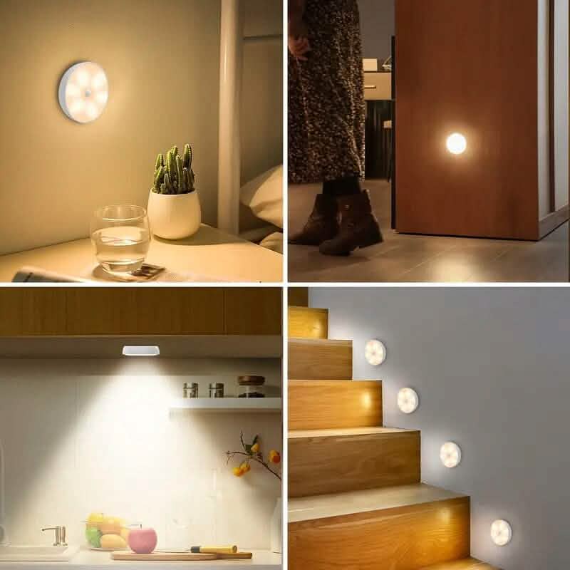 Tricolor Wireless Motion Sensor Night Light Indoor Lighting - DailySale