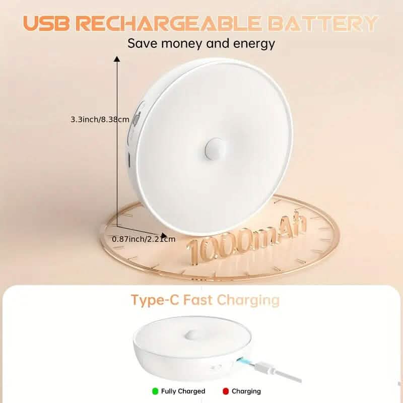 Tricolor Wireless Motion Sensor Night Light Indoor Lighting - DailySale