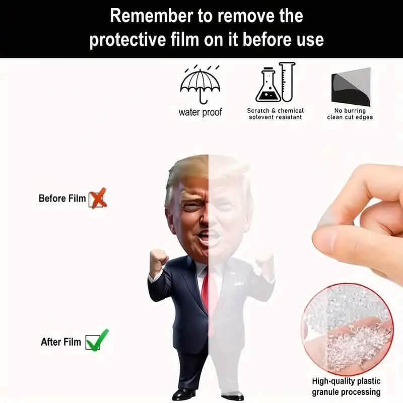 Trump Acrylic Ornament Versatile Hanging Decor Holiday Decor & Apparel - DailySale