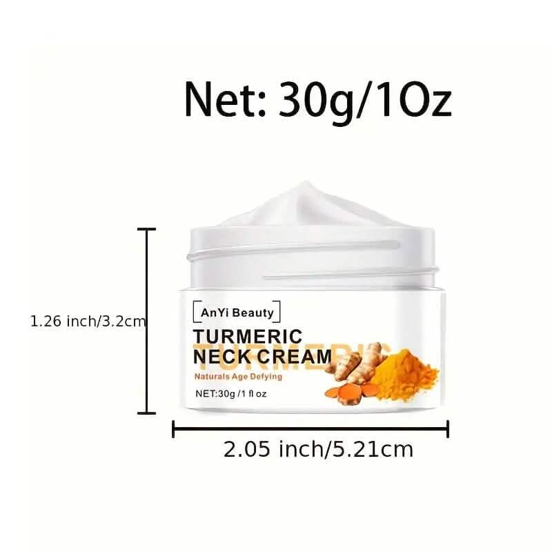 Turmeric Neck Firming Cream Facial Moisturizer with Retinol Collagen and Hyaluronic Acid Beauty & Personal Care - DailySale
