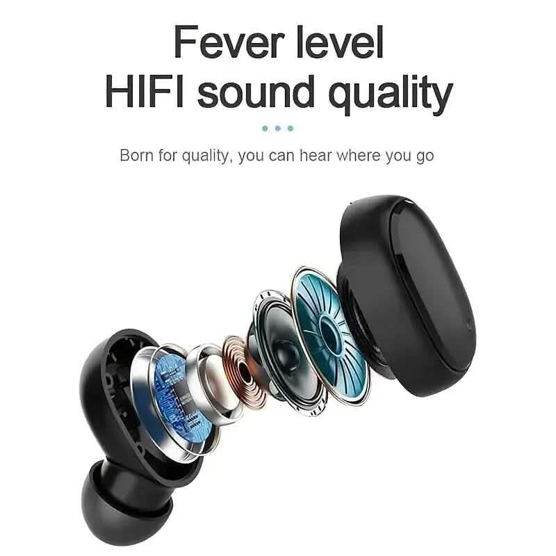 TWS In-Ear Wireless Headphones Mini Earbuds with Charging Case Headphones - DailySale
