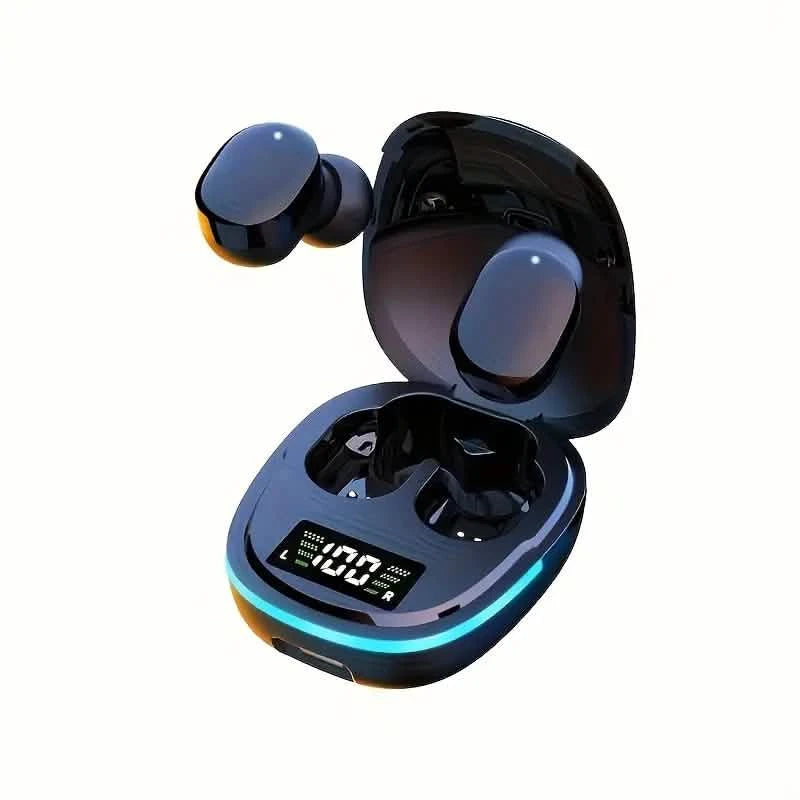 TWS V5.3 True Wireless Earbuds with RGB Charging Case Headphones - DailySale