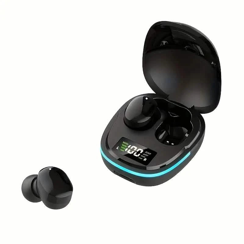 TWS V5.3 True Wireless Earbuds with RGB Charging Case Headphones - DailySale