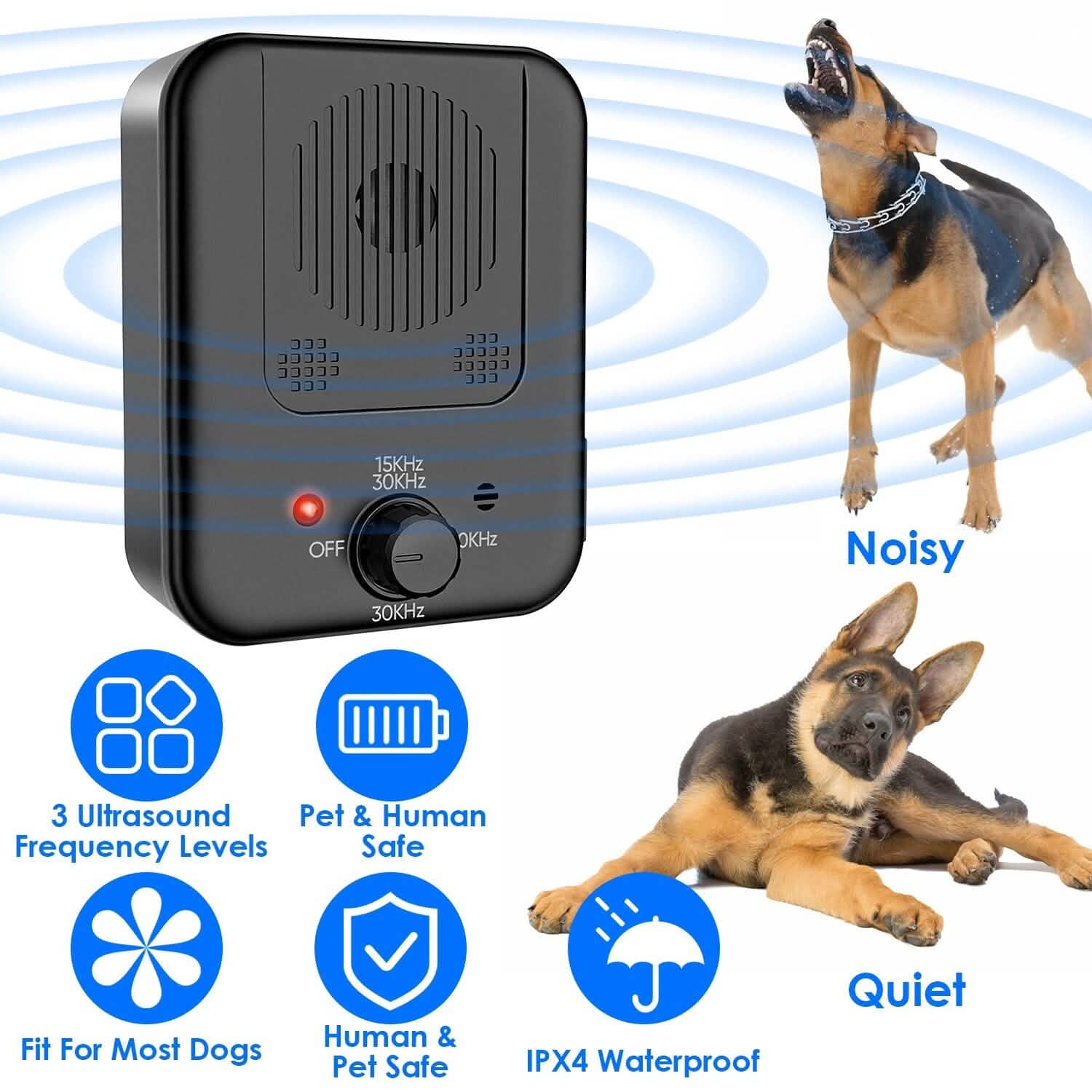 Ultrasonic Anti-Barking Device Pet Supplies - DailySale