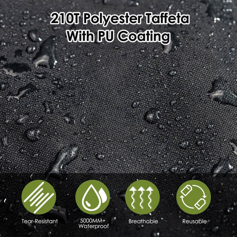 Unisex Hooded Rain Poncho with Pocket Sports & Outdoors - DailySale