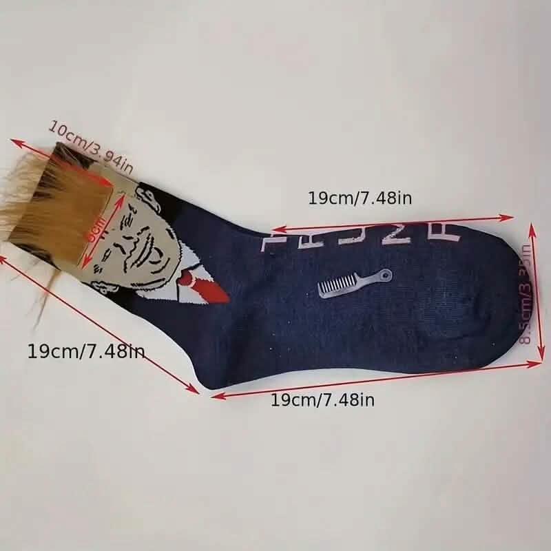 Unisex Novelty Trump Socks Men's Socks - DailySale