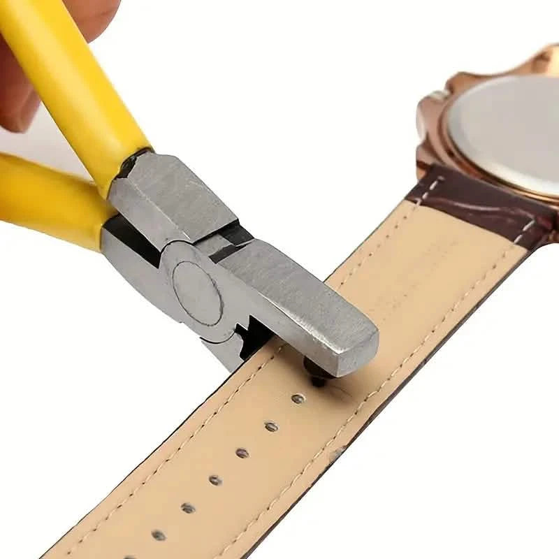 Universal Hand Strap Watch Band Punching Puncher, Punch Tool Hole Pliers Tools 2.0mm Home Improvement - DailySale