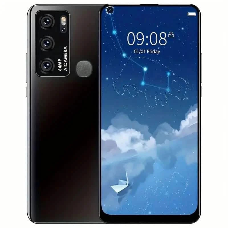 Unlocked Smartphone 6 with 2GB RAM 32GB ROM Pro Dual Sim Card Cell Phones Black - DailySale