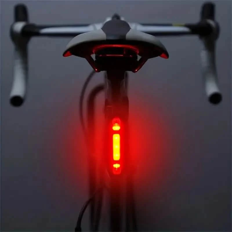 USB Rechargeable LED Bike Tail Light - 4 Flashing Modes For Safety And Visibility Sports & Outdoors - DailySale