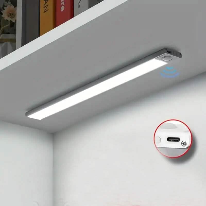 USB Rechargeable Motion Sensor Activated LED Strip Light Indoor Lighting - DailySale