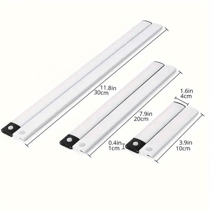 USB Rechargeable Motion Sensor Activated LED Strip Light Indoor Lighting - DailySale