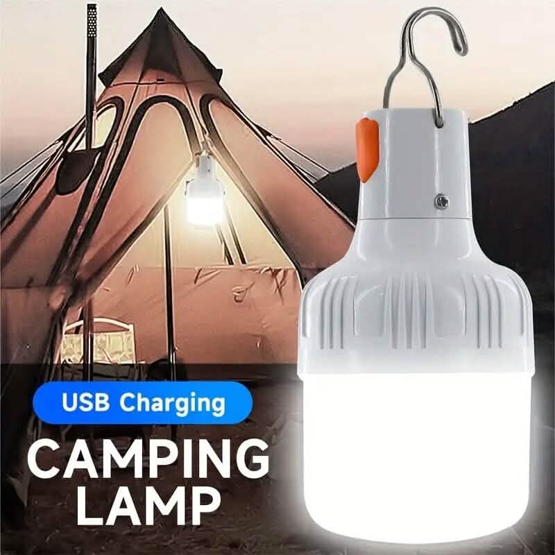 USB Rechargeable Outdoor Bulb Light Outdoor Lighting - DailySale