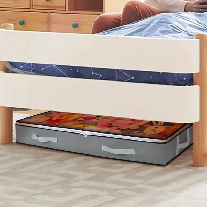 Versatile Under-Bed Storage Organizer with Reinforced Handles Closet & Storage - DailySale