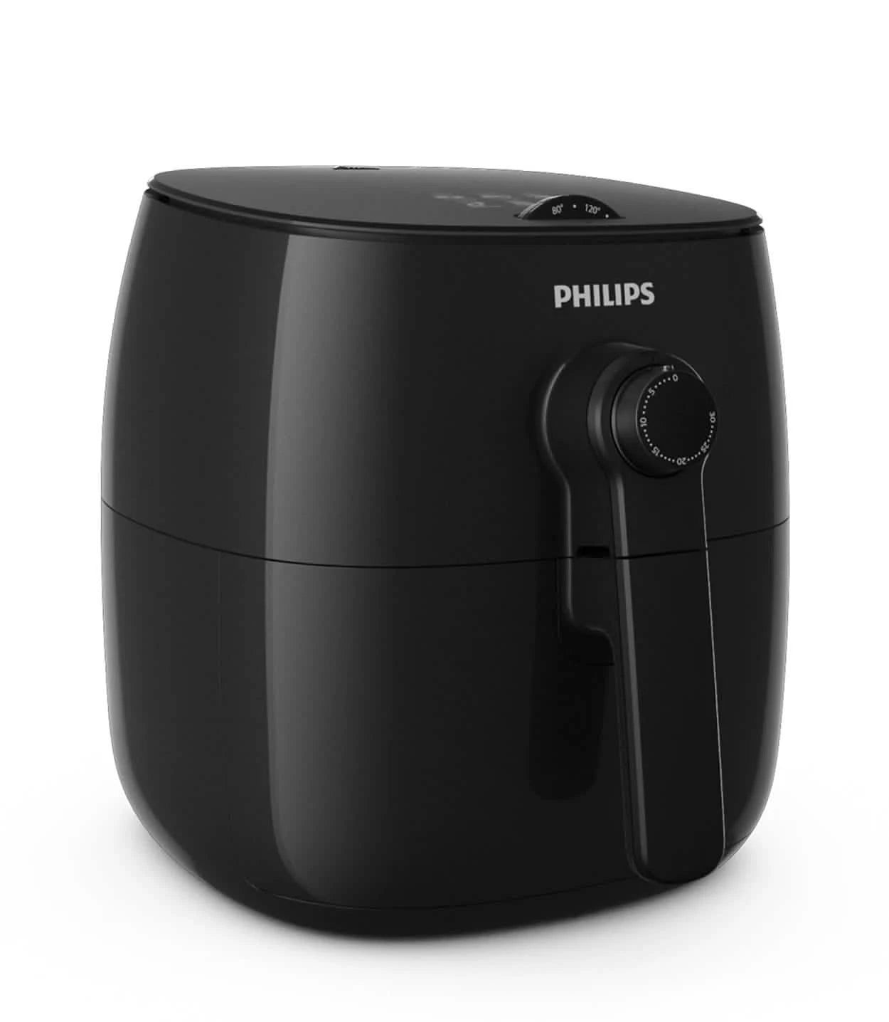 Philips Viva Collection TurboStar Airfryer, Black (HD9621/96) (Refurbished)