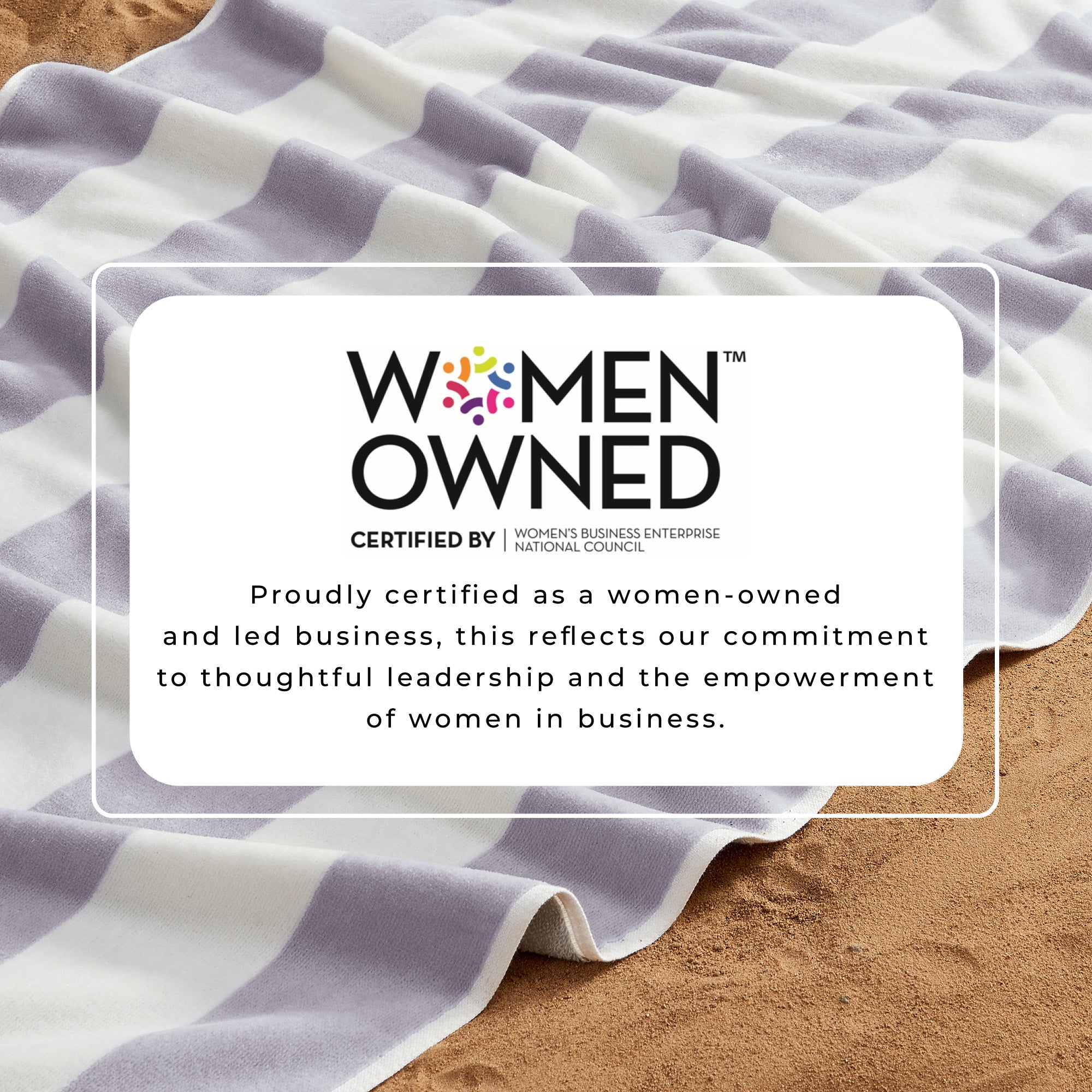 Striped Cabana Beach Towel - Edgartown Collection