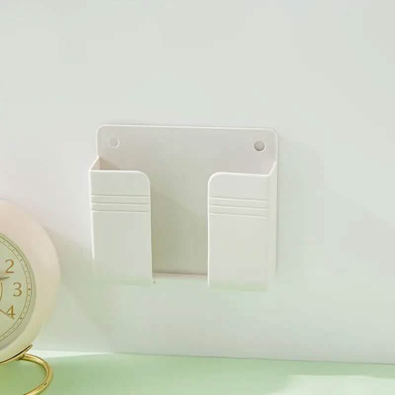Wall-Mounted Phone Charging Holder Mobile Accessories White - DailySale
