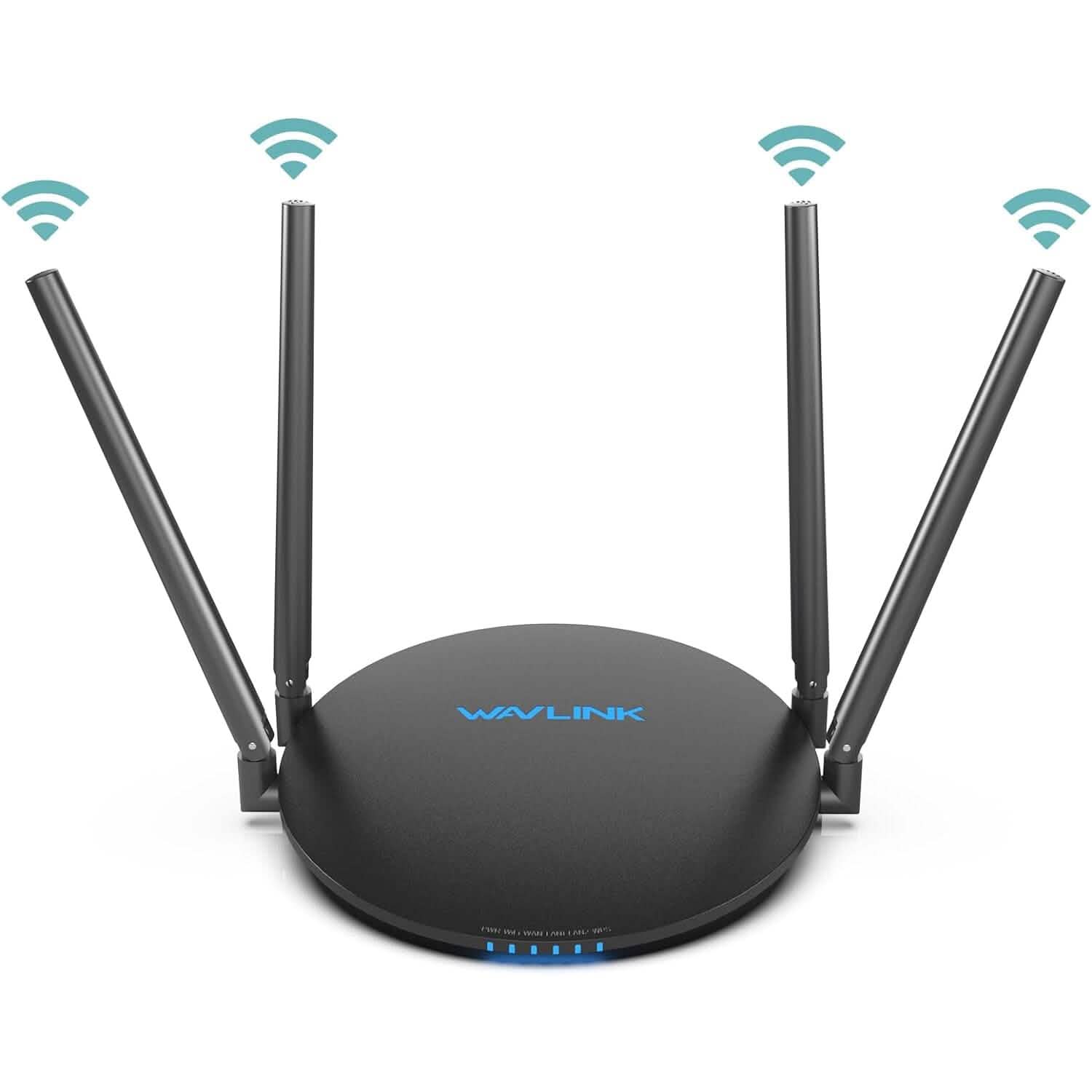 WAVLINK Wireless Router Dual Band 5GHz+2.4GHz WiFi 5 Router with 100Mbps WAN/LAN Computer Accessories - DailySale