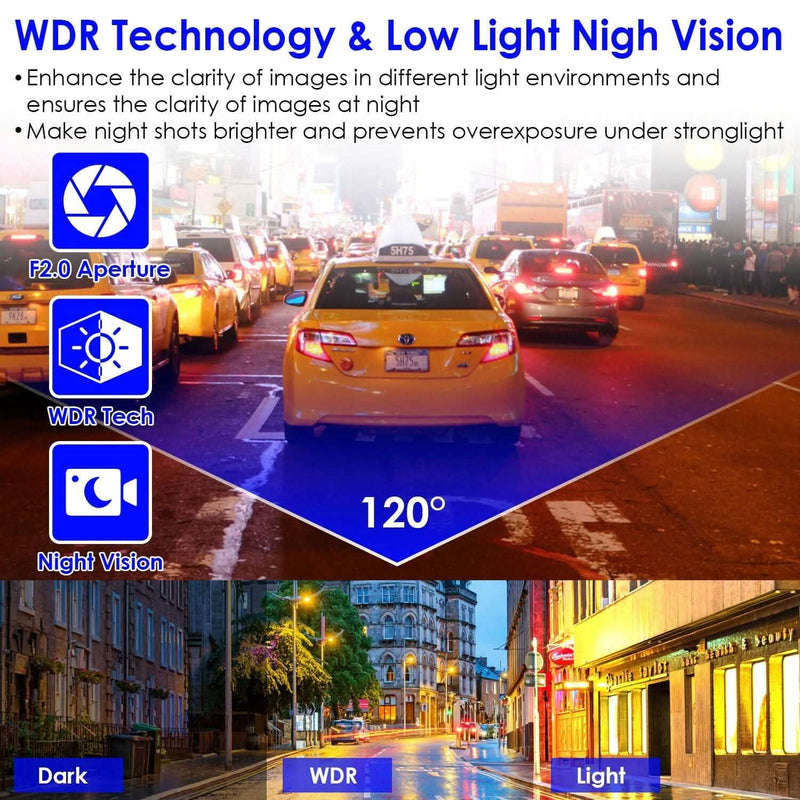 Wifi FHD 1080P Car Dash Cam Automotive - DailySale
