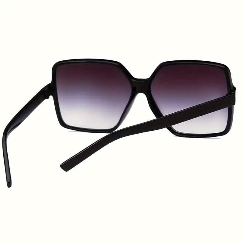 Women's Black Oversized PC Frame Glasses Sunglasses - DailySale