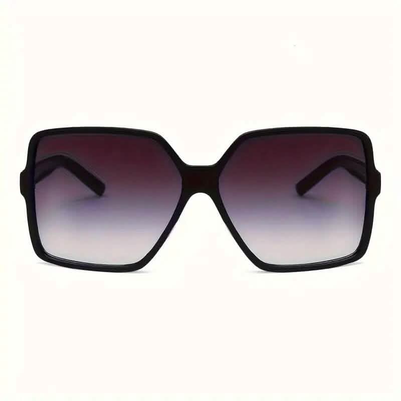 Women's Black Oversized PC Frame Glasses Sunglasses - DailySale