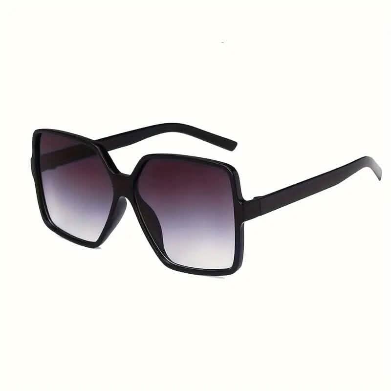 Women's Black Oversized PC Frame Glasses Sunglasses - DailySale