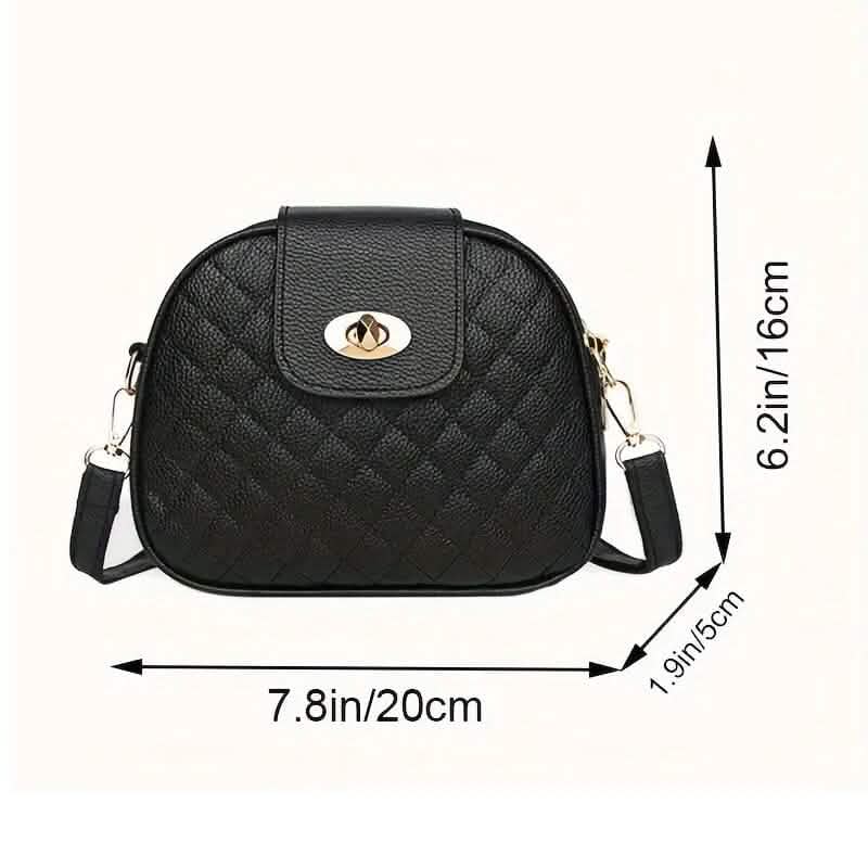 Women's Fashion PU Leather Crossbody Bag Bags & Travel - DailySale
