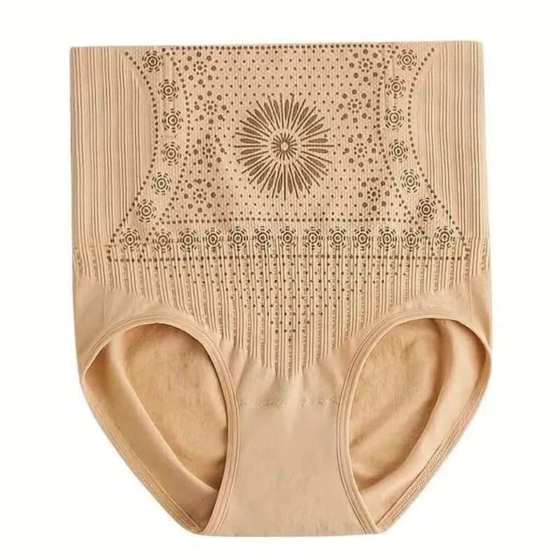 Women's High Waist Hip Slimming Lifting Tight Body Shaping Postpartum Tummy Control Pants Women's Swimwear & Lingerie Beige M - DailySale