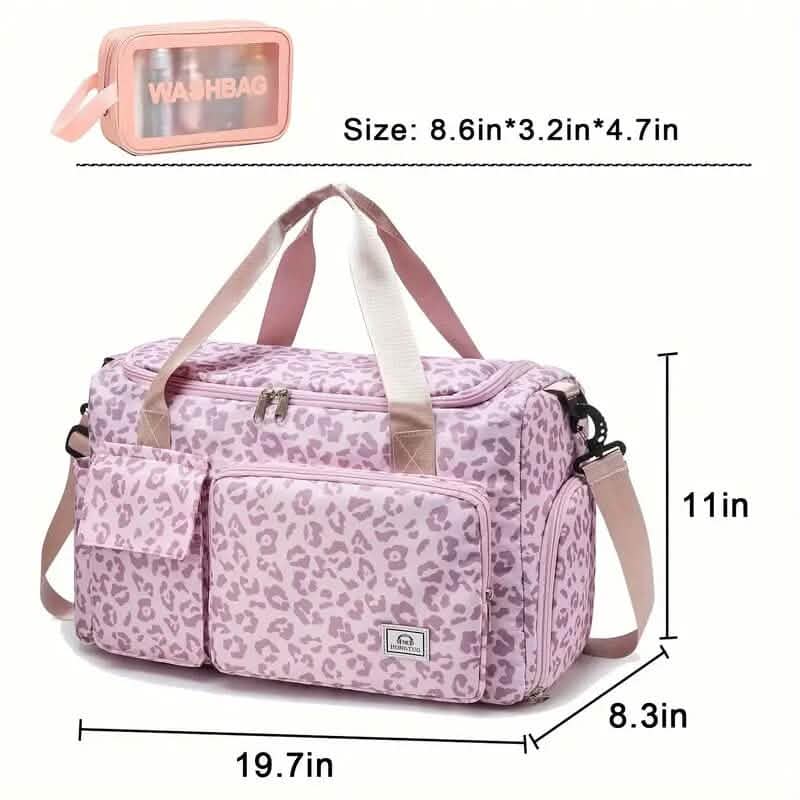 Women's Stylish Waterproof Fitness Travel Bag Handbags & Wallets - DailySale