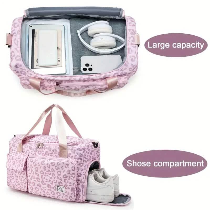 Women's Stylish Waterproof Fitness Travel Bag Handbags & Wallets - DailySale