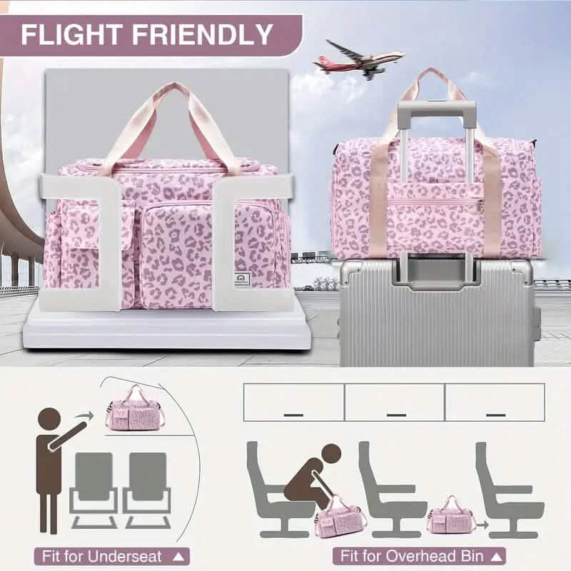 Women's Stylish Waterproof Fitness Travel Bag Handbags & Wallets - DailySale