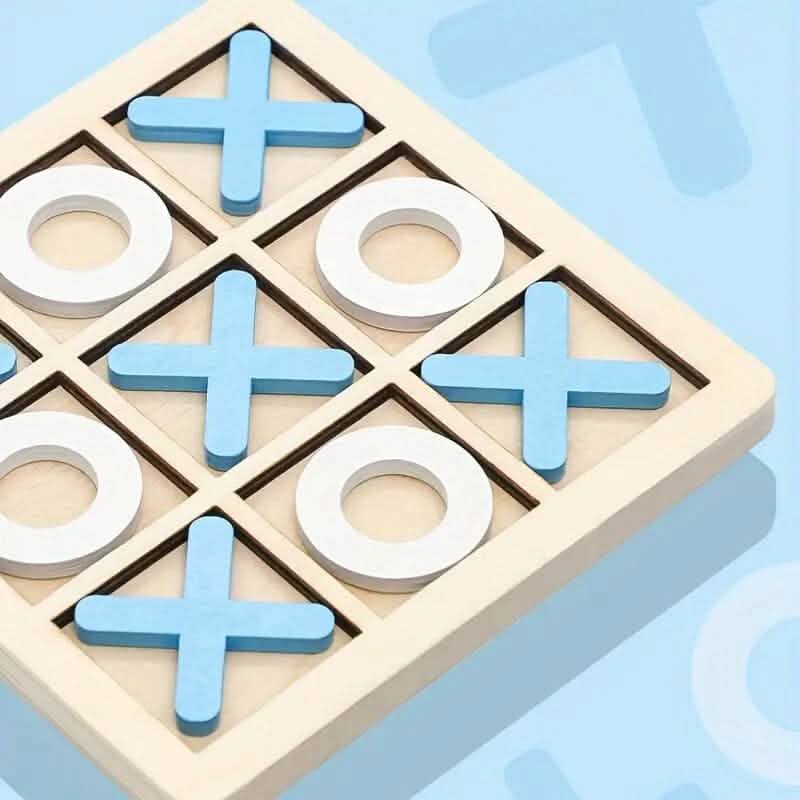 Wood Tic-Tac Toe XOXO Board Game Toys & Games - DailySale