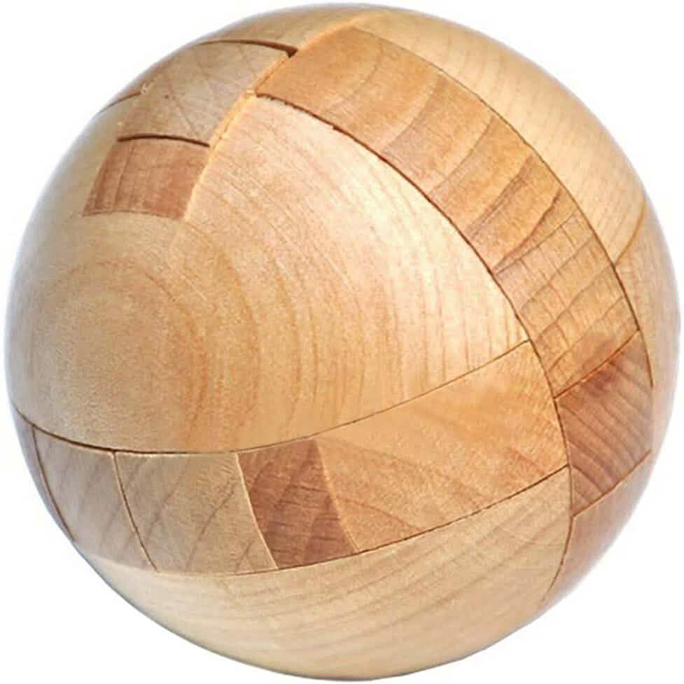 Wooden Puzzle Magic Ball Brain Teasers Toy Intelligence Game Toys & Games - DailySale