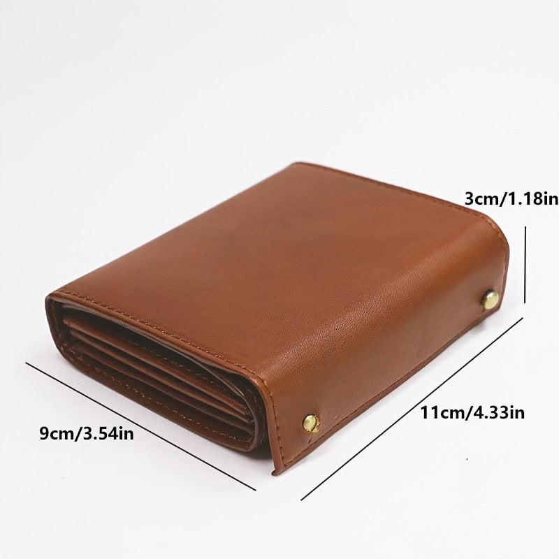 Dimensions diagram: 11 by 9 by 3 centimeters closed