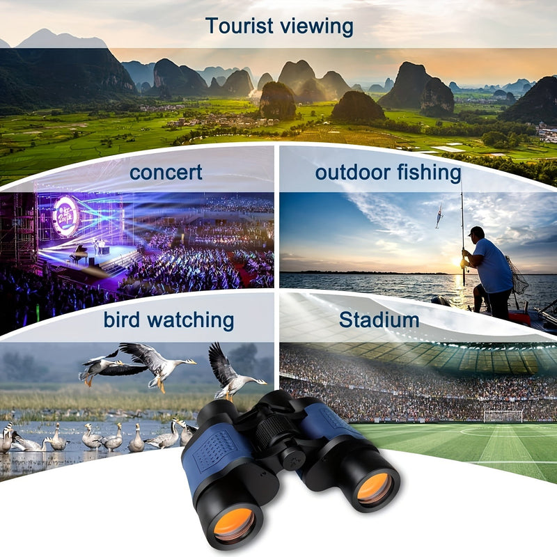 The binoculars shown for concerts, bird watching, outdoor fishing and stadium use