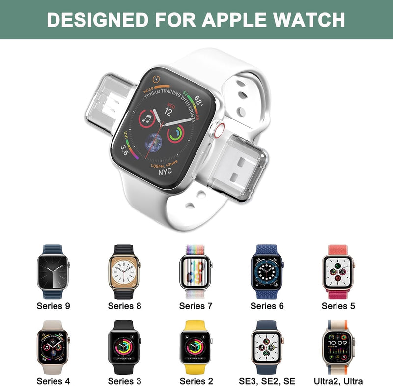 Fits Apple Watch Series 2 through 9, SE, SE2, SE3, Ultra and Ultra 2
