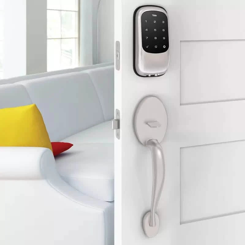 Yael Real Living Keyless Touchscreen Stand Alone Deadbolt Lock with Z-Wave YRD110-ZW-605 Smart Home & Security - DailySale