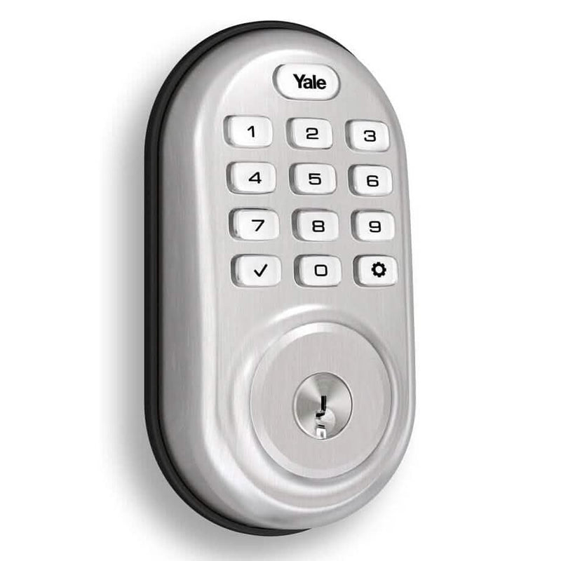 Yale Security Assure Keypad Door Lock Push Button YRD210-ZW-605 Smart Home & Security - DailySale