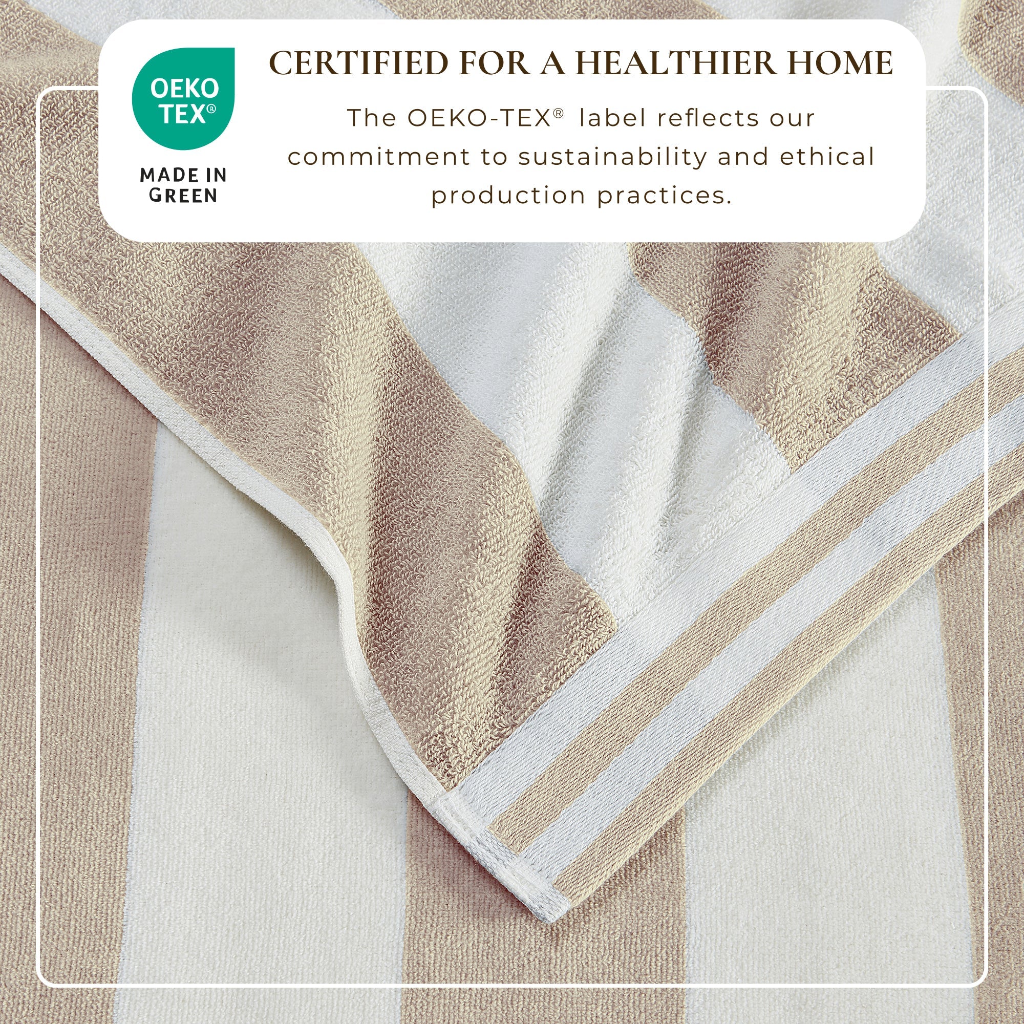 Striped Cabana Beach Towel - Edgartown Collection