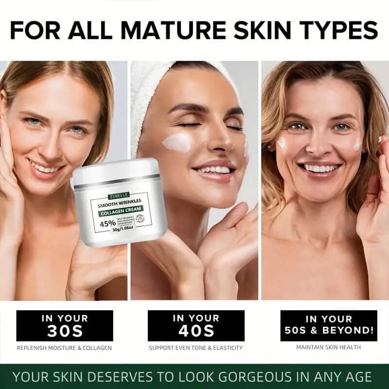 Zerelle Collagen Cream for Smooth Wrinkles 30g Beauty & Personal Care - DailySale