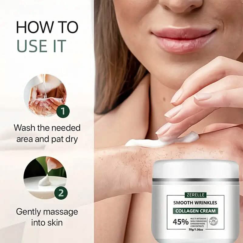 Zerelle Collagen Cream for Smooth Wrinkles 30g Beauty & Personal Care - DailySale