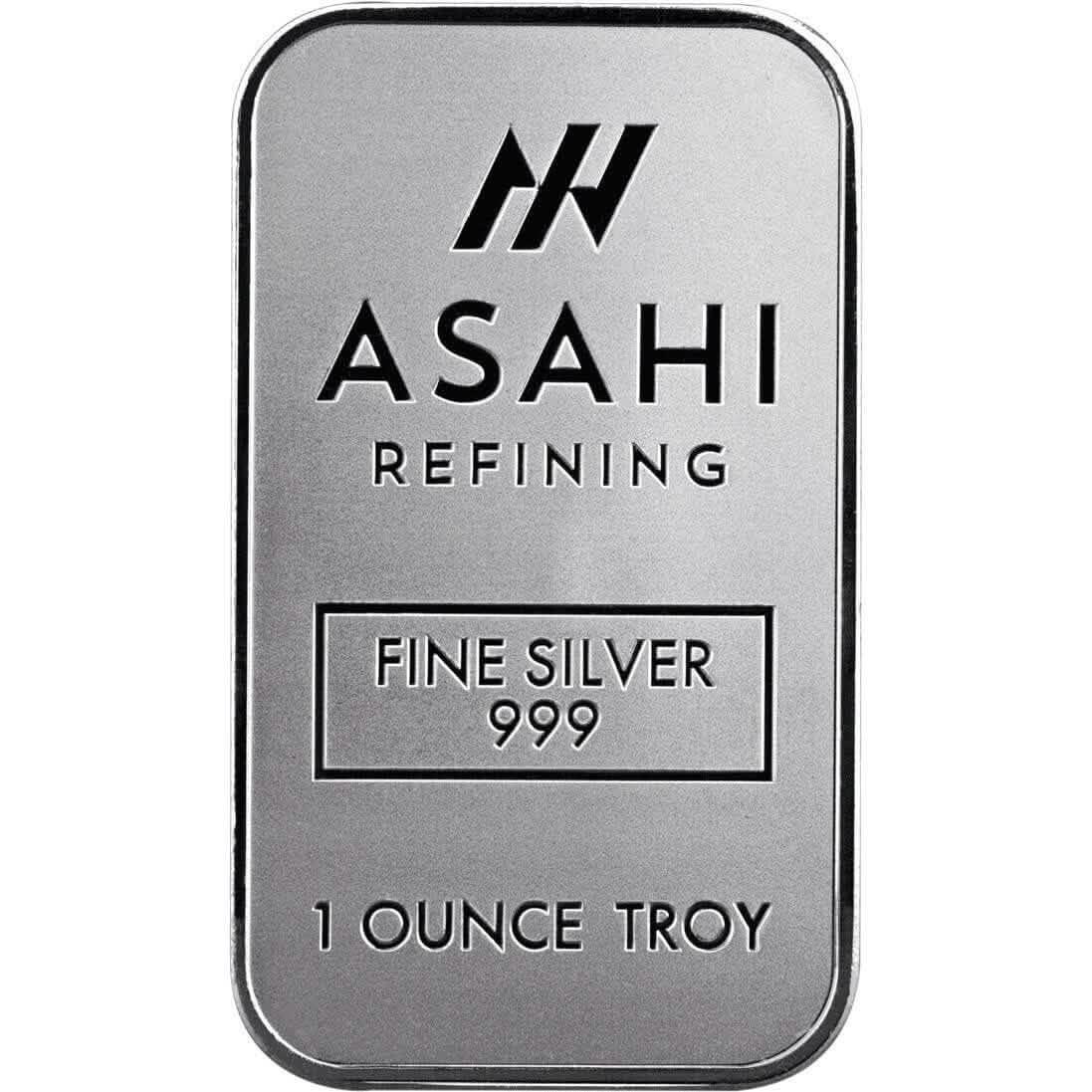 1 oz Silver Bar - Asahi .999 Fine Silver Everything Else - DailySale