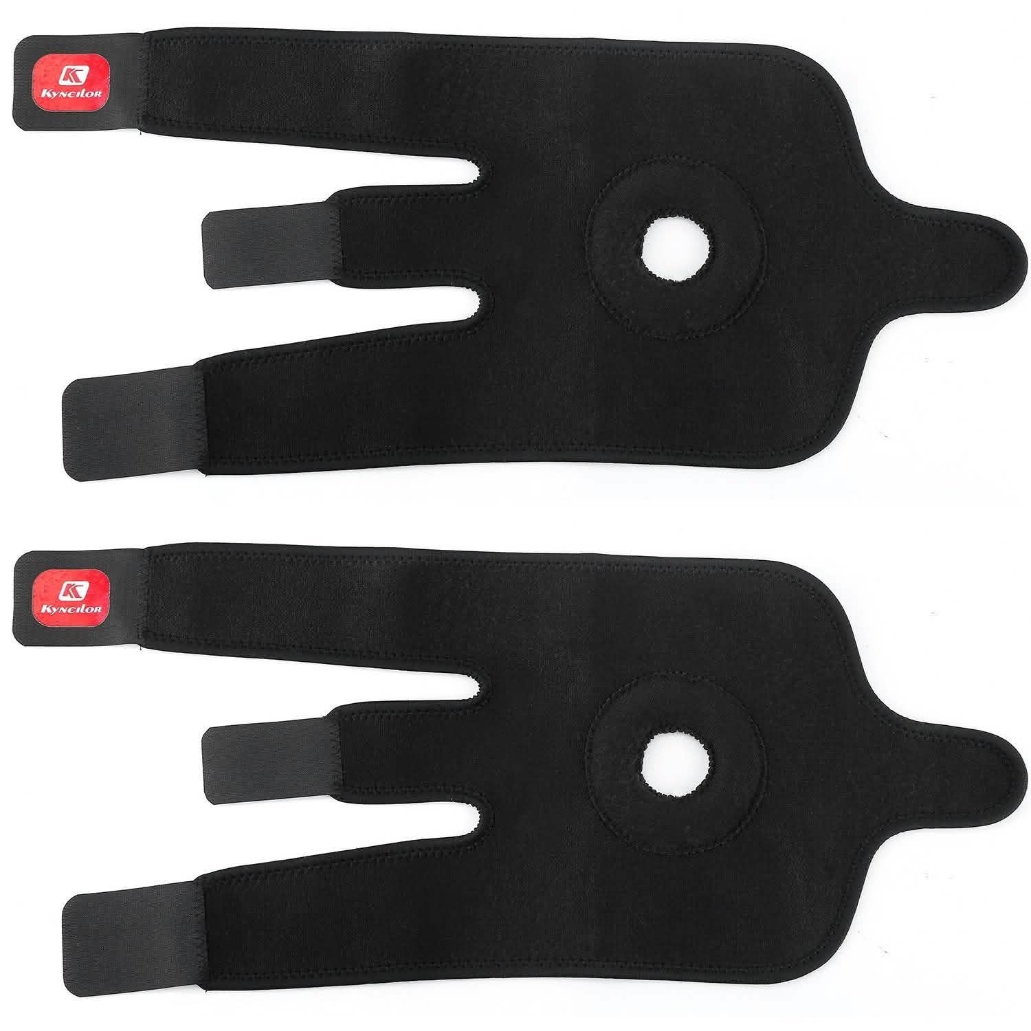 1-Pair: Adjustable Knee Support Compression Wellness - DailySale