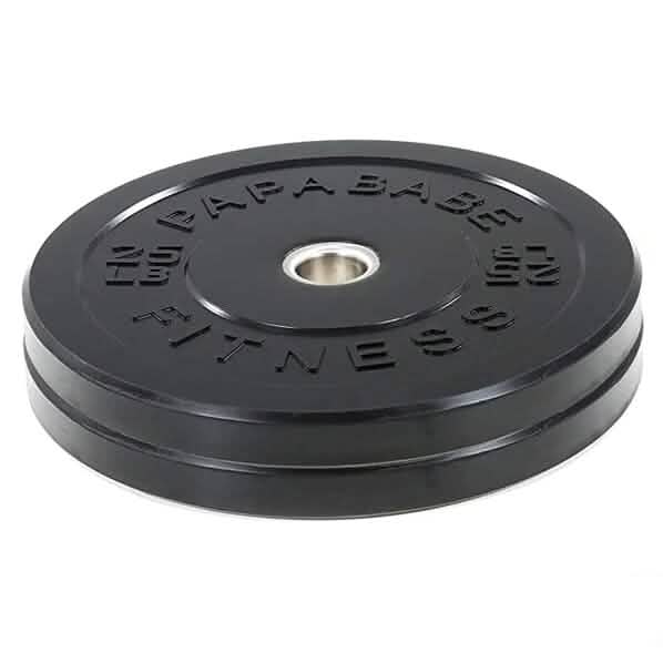 1-Pair: Bumper Plates 2-Inch Bumpers Olympic Weight Plate Fitness - DailySale