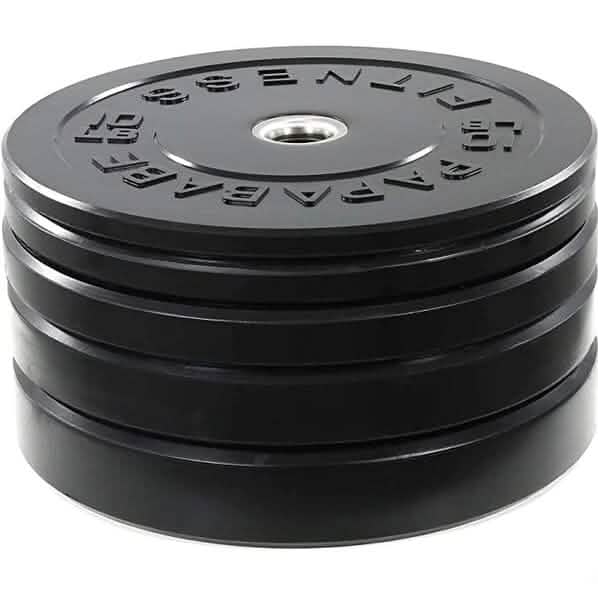 1-Pair: Bumper Plates 2-Inch Bumpers Olympic Weight Plate Fitness - DailySale