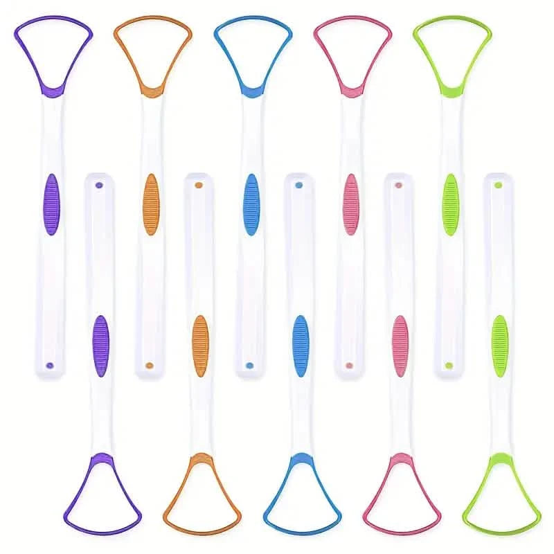 10-Pack: 100% BPA Free Tongue Scrapers Beauty & Personal Care - DailySale