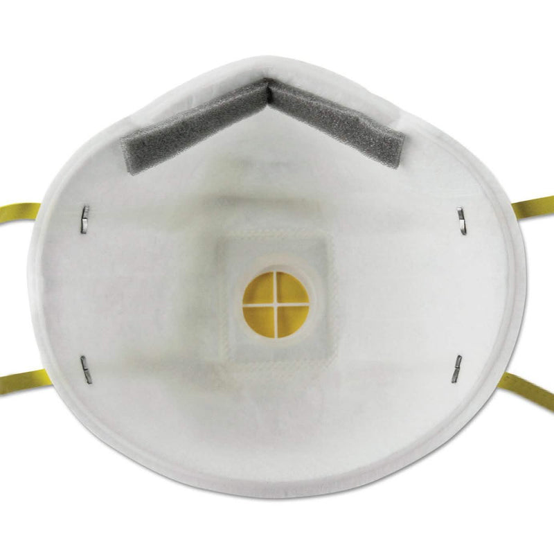 10-Pack: 3M N95 Particulate Respirator Mask with Cool Flow Valve 8210V Face Masks & PPE - DailySale